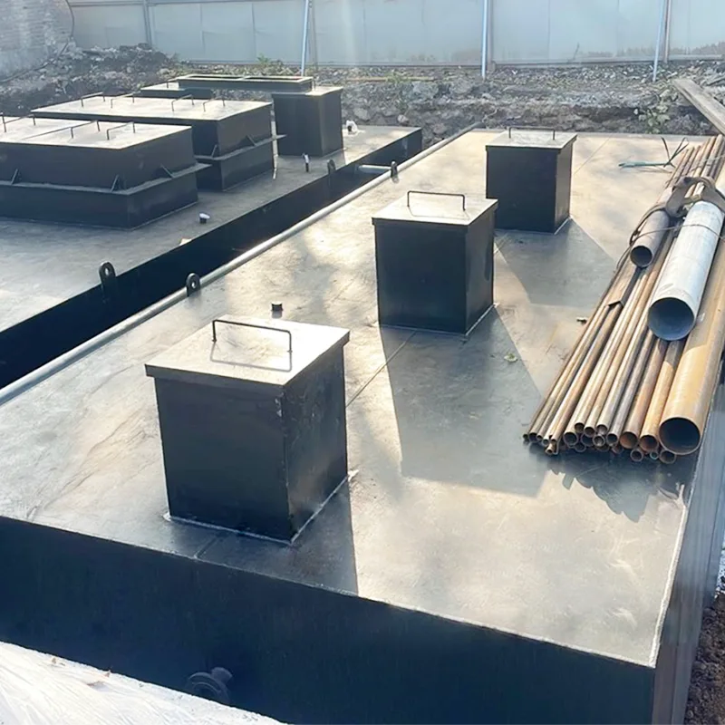 Gömülü Evsel Kanalizasyon Küçük Ölçekli Merkezi Olmayan Ekipmanlar