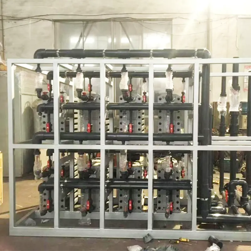 Saf Su İçin Elektronik Ekipman EDI Elektrostatik Çöktürücü Ekipmanı